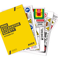 Mini Excavator Safety Sticker Kit for Risk Assessment up to 10 tonne class