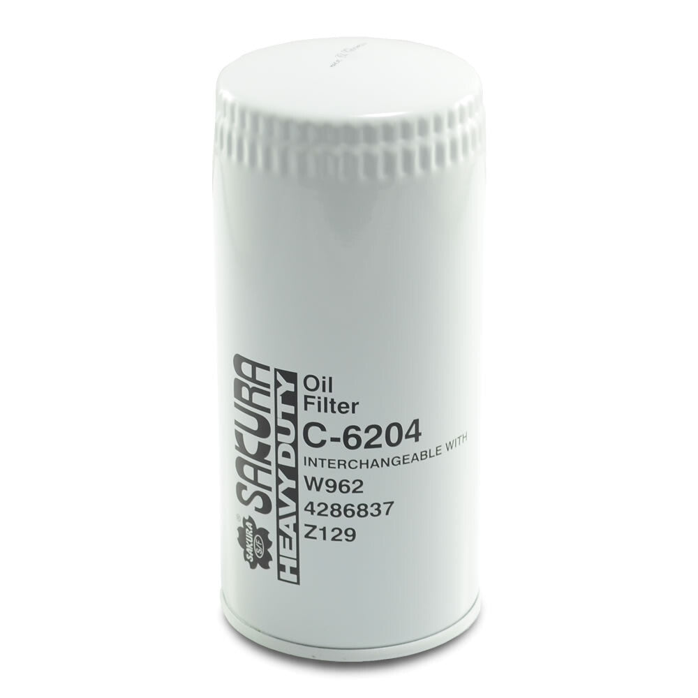C-6204 Oil Filter, Sakura, Excavator, Skid Steer, Bobcat, Compactor, Heavy Duty