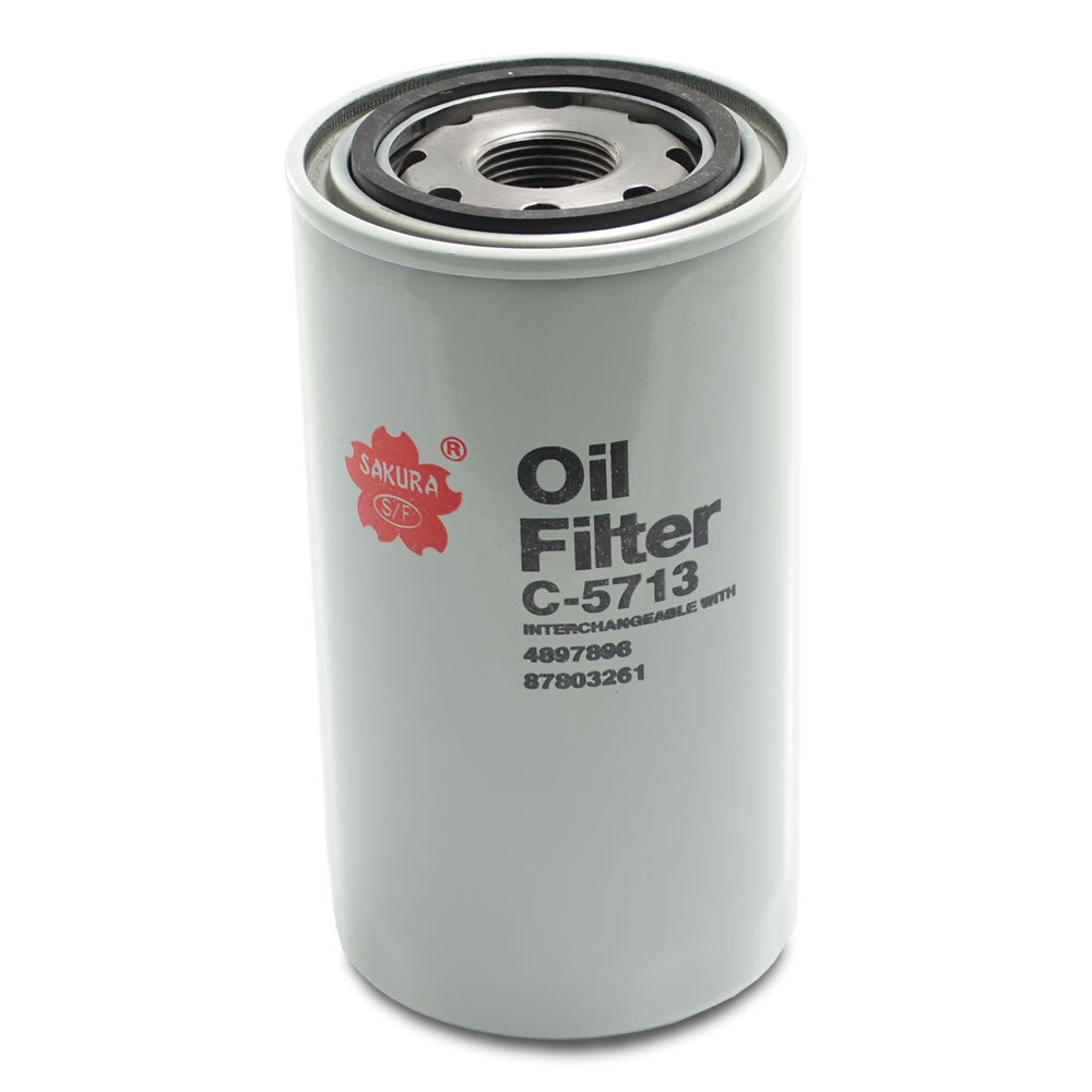 C-5713 Oil Filter, Sakura, Excavator, Skid Steer, Bobcat, Compactor, Heavy Duty