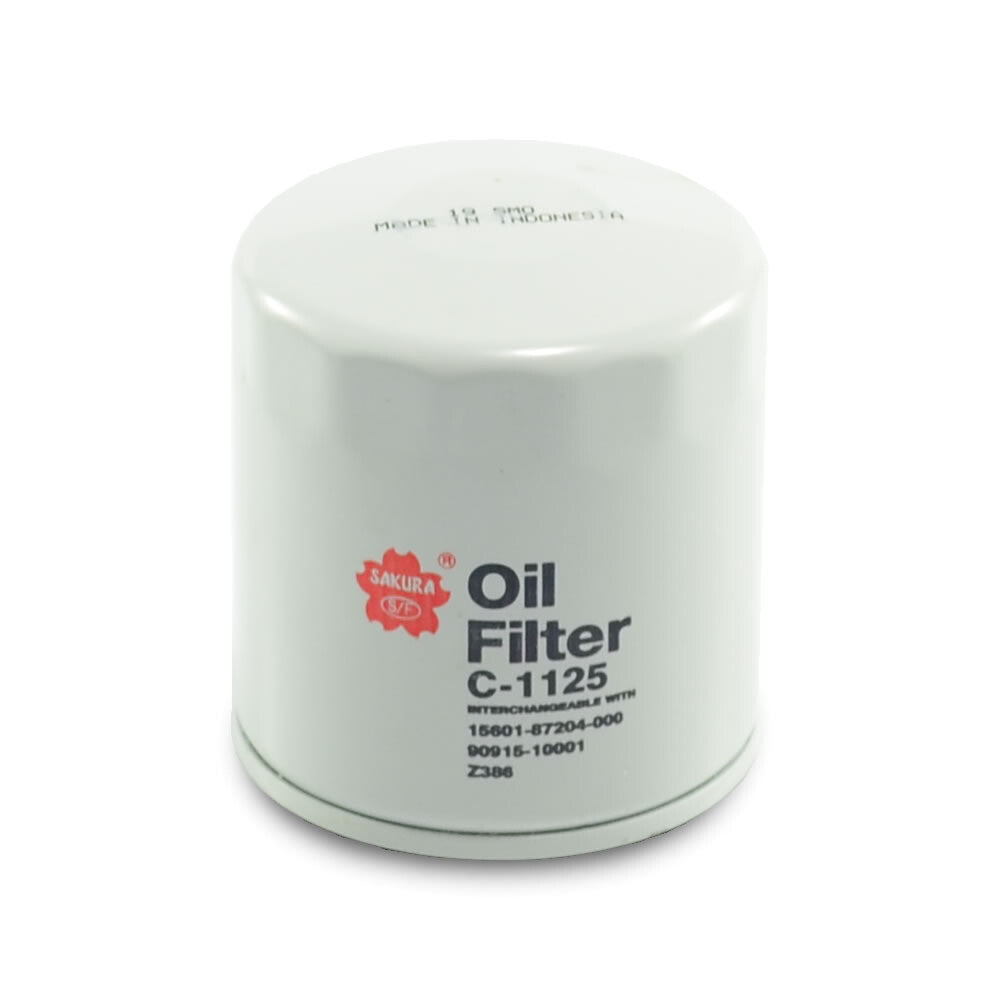 C-1125 Oil Filter, Sakura, Excavator, Skid Steer, Bobcat, Compactor, Heavy Duty