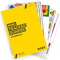 Tracked Dumper Safety Sticker Kit for Risk Assessment