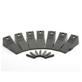 5KC3SB Teeth + Pins (Pack of 7), Bucket Tooth, Excavator, Skid Steer, Bobcat