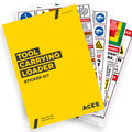 Tool Carrier Safety Sticker Kit for Risk Assessment 10 to 24 tonne class