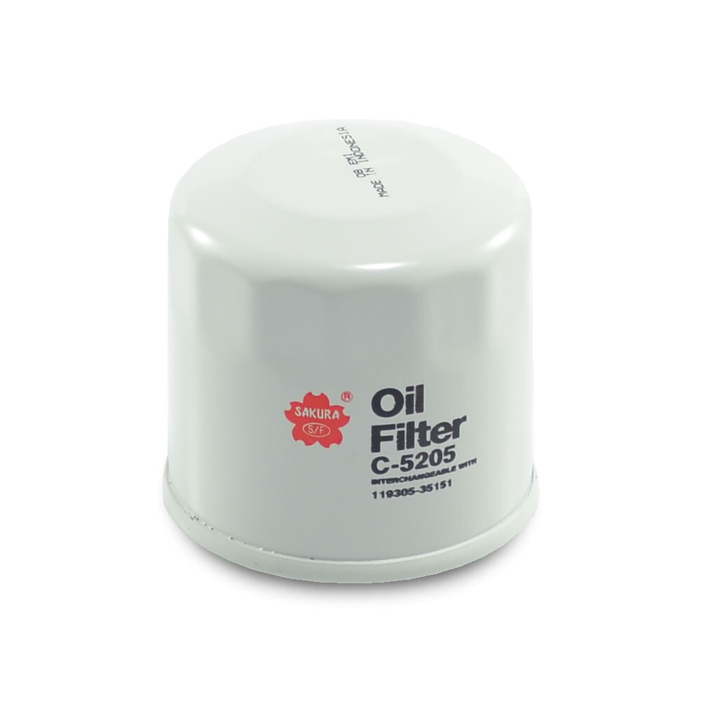 C-5205 Oil Filter, Sakura, Excavator, Skid Steer, Bobcat, Compactor, Heavy Duty