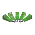 36TL Blade Teeth + Pins (Pack of 5), Bucket Tooth, Excavator, Skid Steer, Bobcat